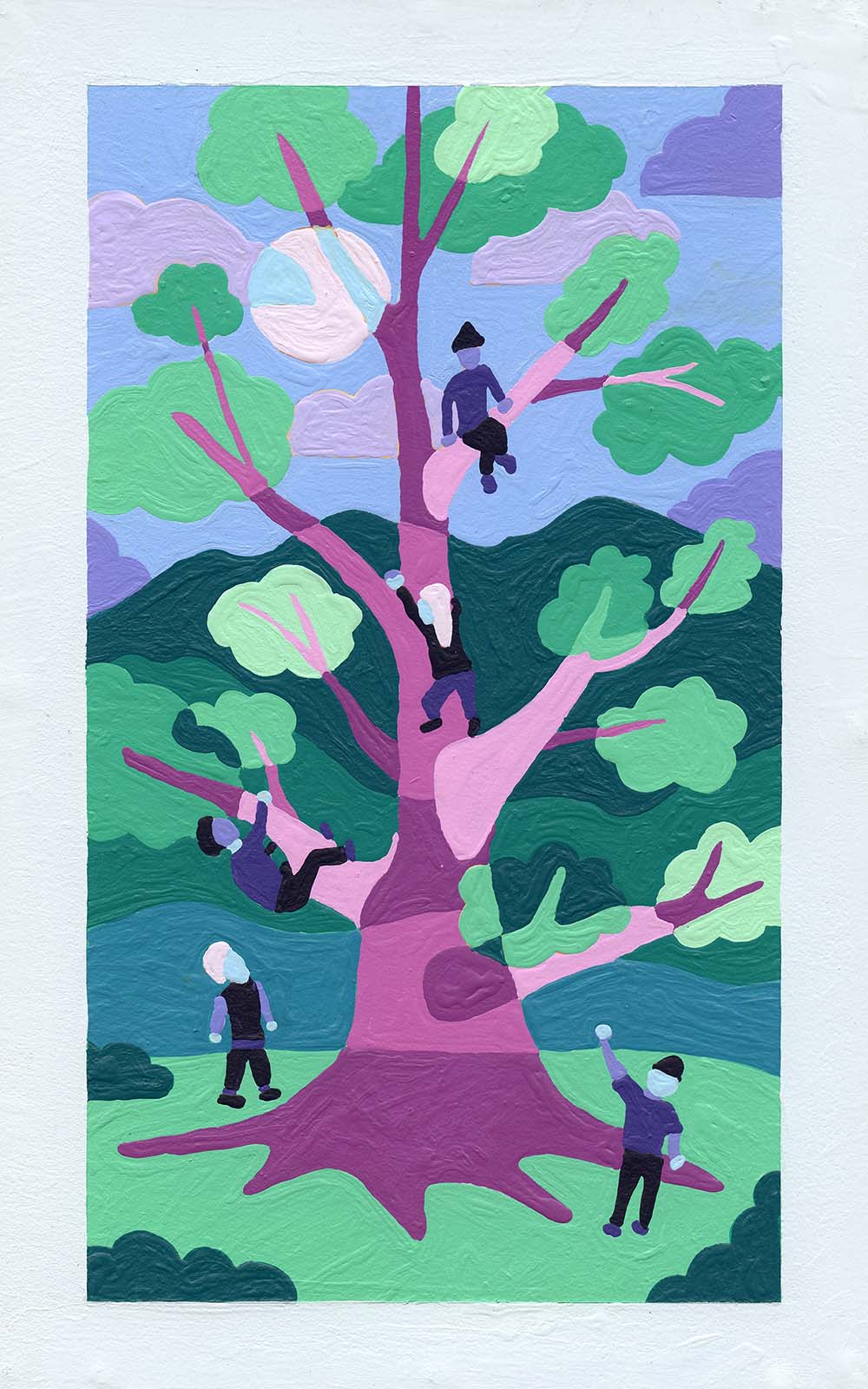 Climbing a Tree